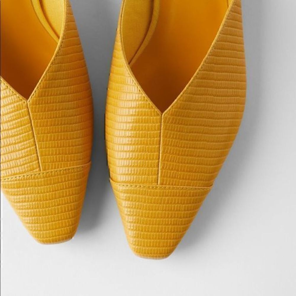 ZARA ANIMAL PRINT FLAT MULES - Picture 11 of 15